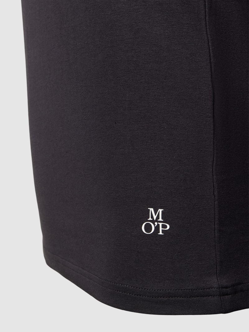 T-Shirt im 2er-Pack Modell 'ESSENTIALS' in schwarz