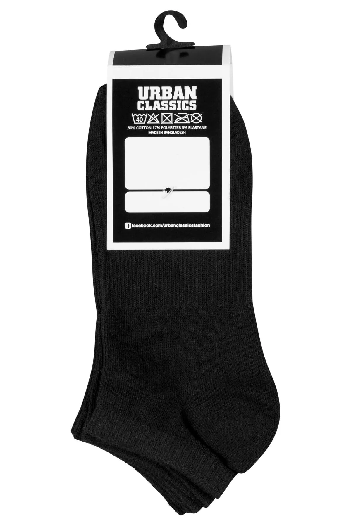 Urban Classics  Socken - Schwarz - Unifarben