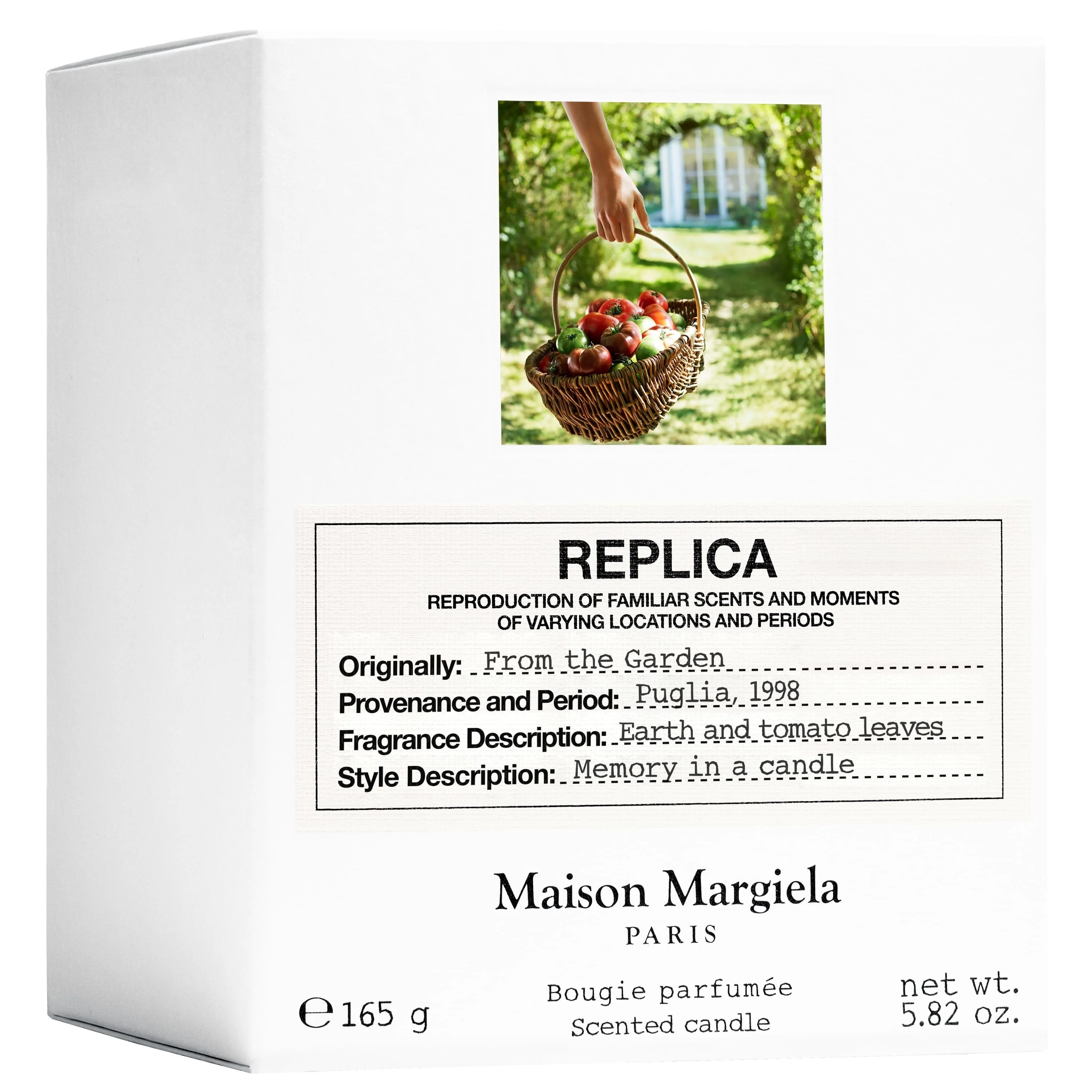Replika zo záhradnej sviečky - Vonná sviečka