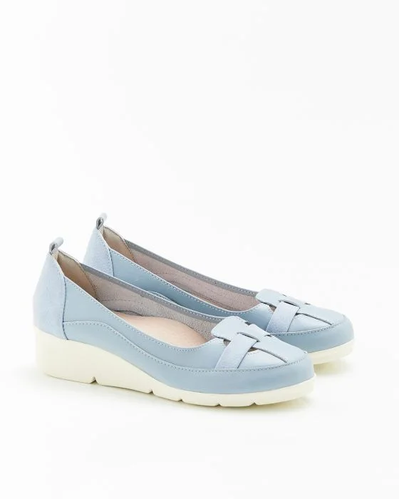 Mocassins fantaisie compensés Amortyl