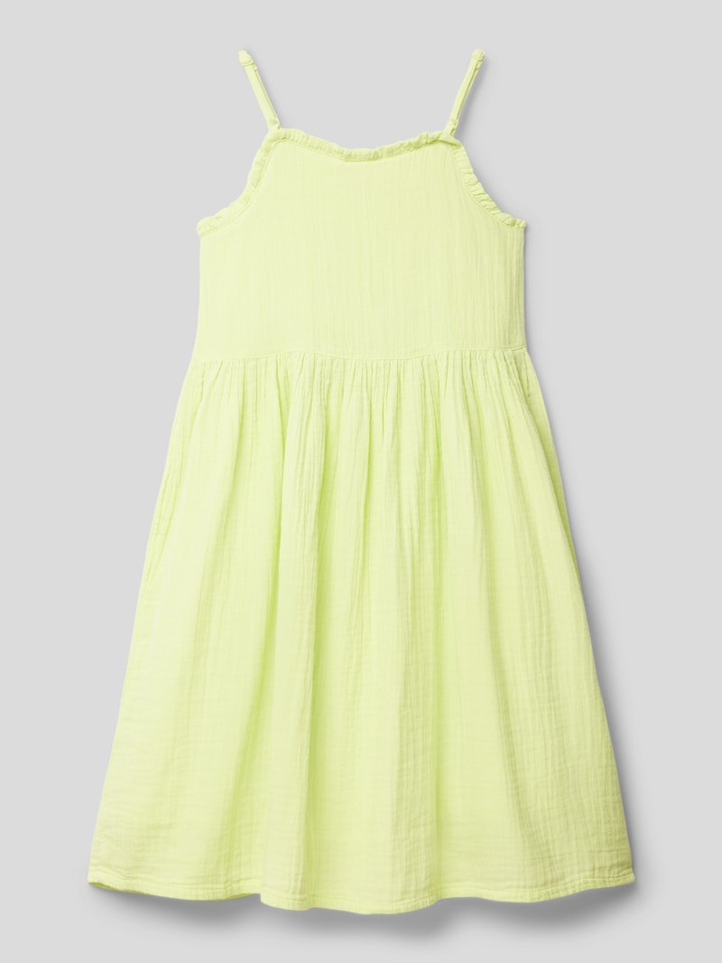 Kleid mit Knopfleiste in mint