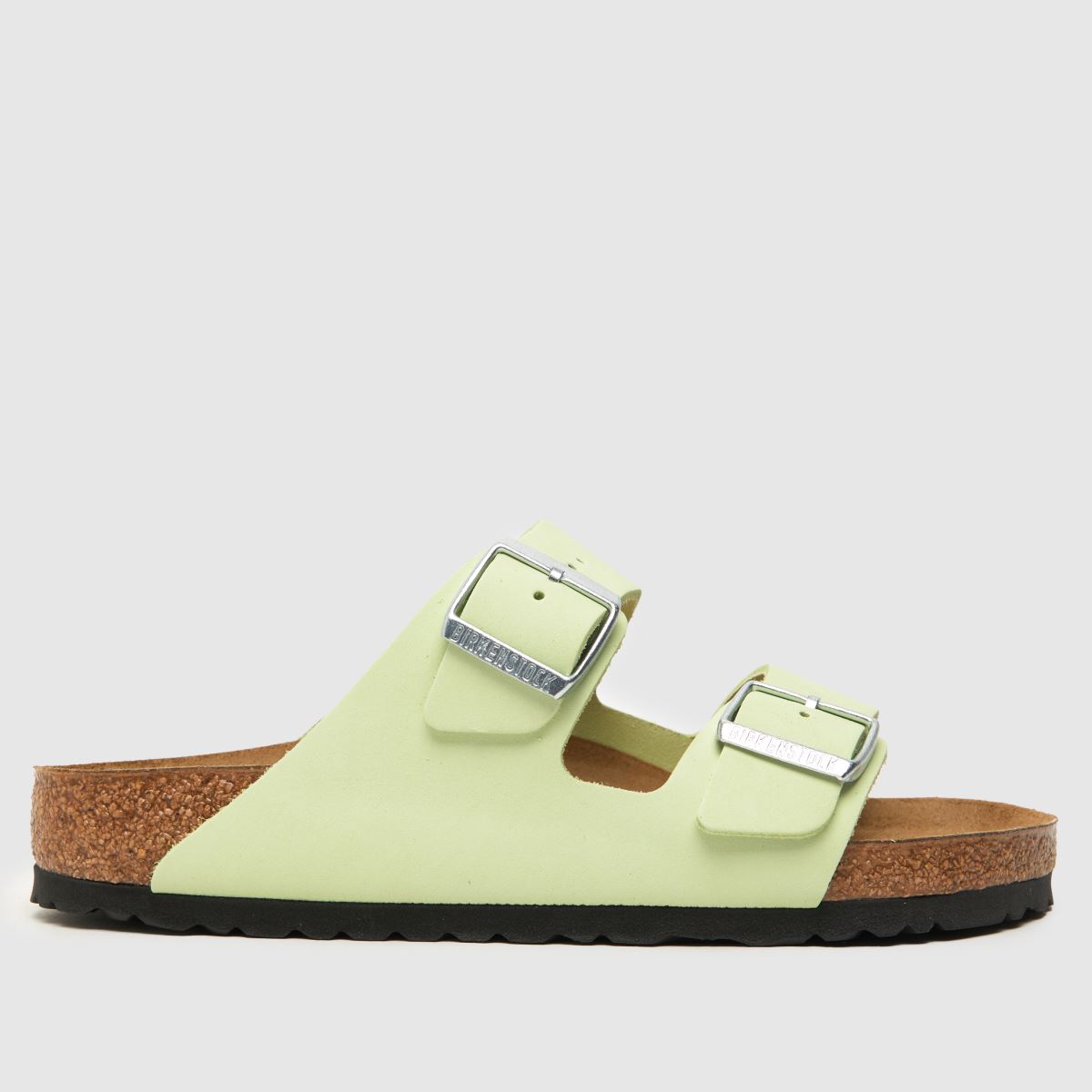 BIRKENSTOCK – Arizona – Sandaler i blekt limefärg