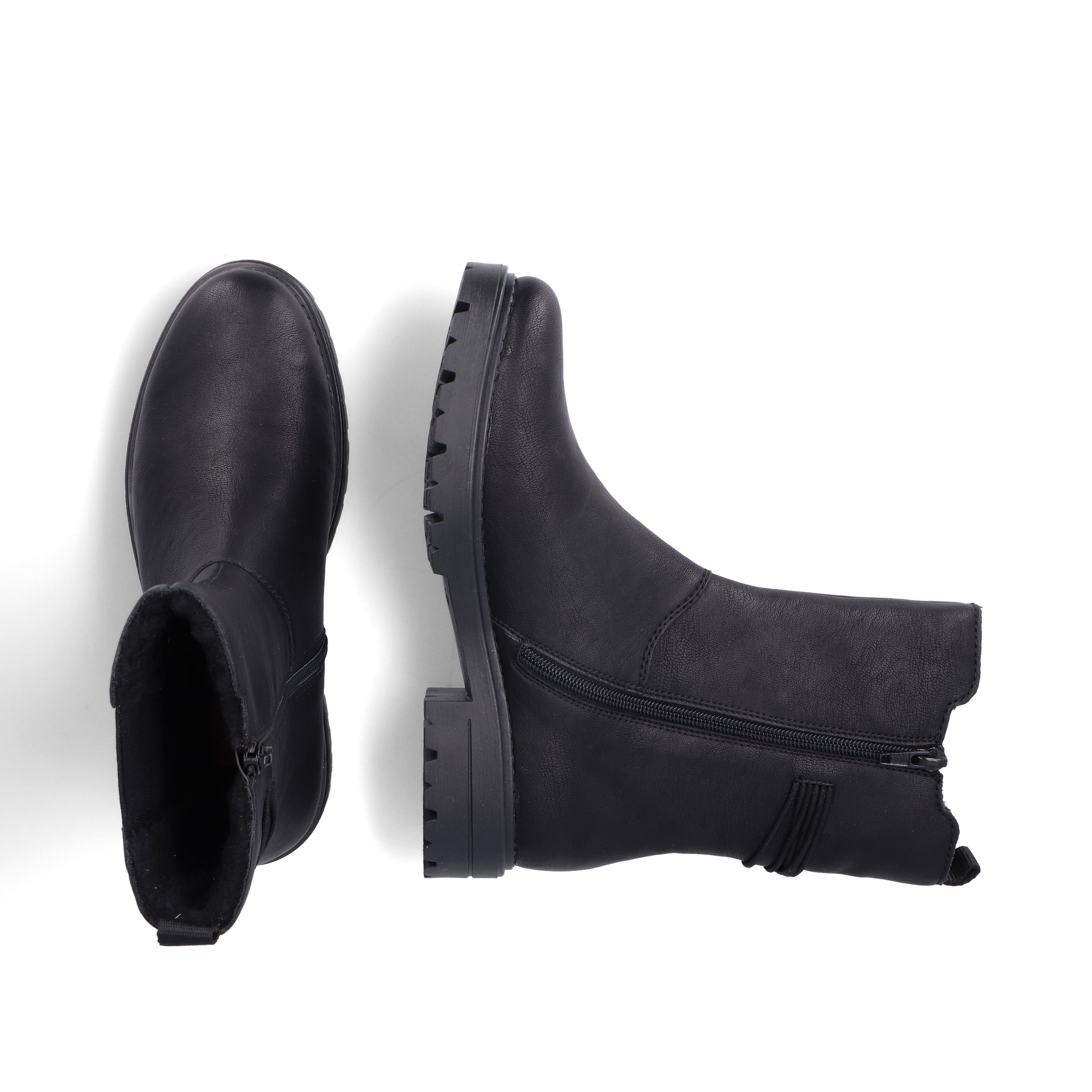 Rieker Damen Kurzstiefel tiefschwarz