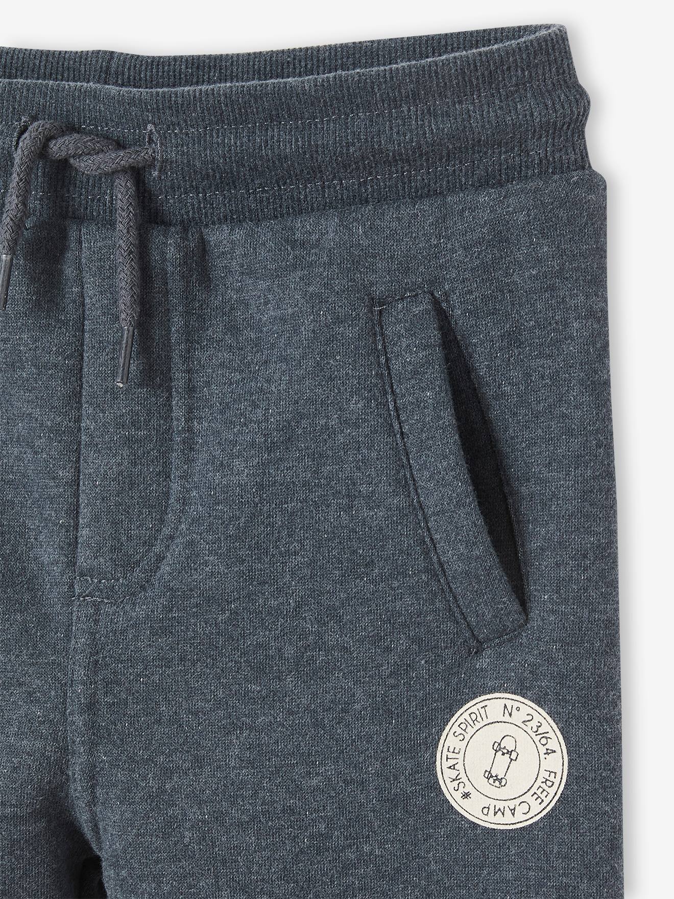 Vertbaudet Jungen Sweathose BASIC Oeko-Tex - weiß meliert