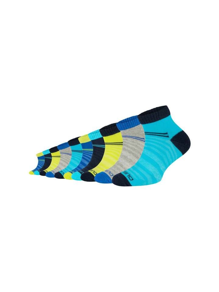 camano Kurzsocken Mesh Ventilation 10er Pack mesh ventilation in blue atoll günstig kaufen