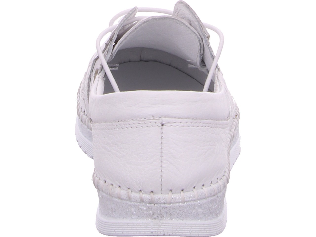 DIVERSE Sportliche Slipper weiss