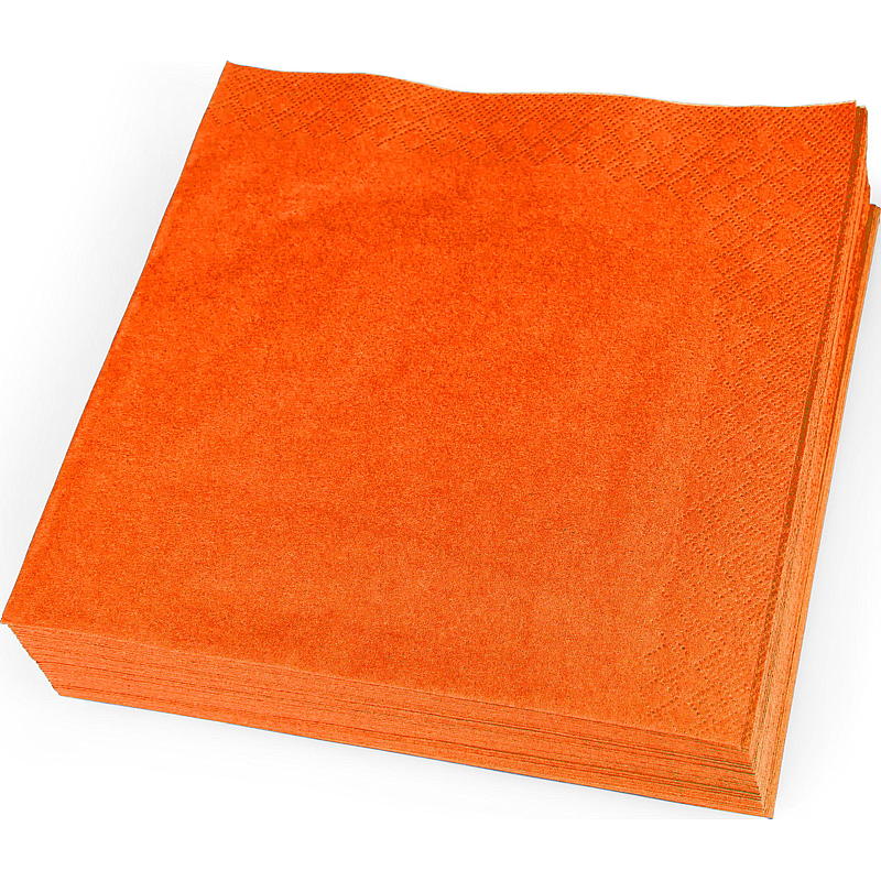 Vie Eco Servietter 50-pk 33x33 cm 3-lags orange