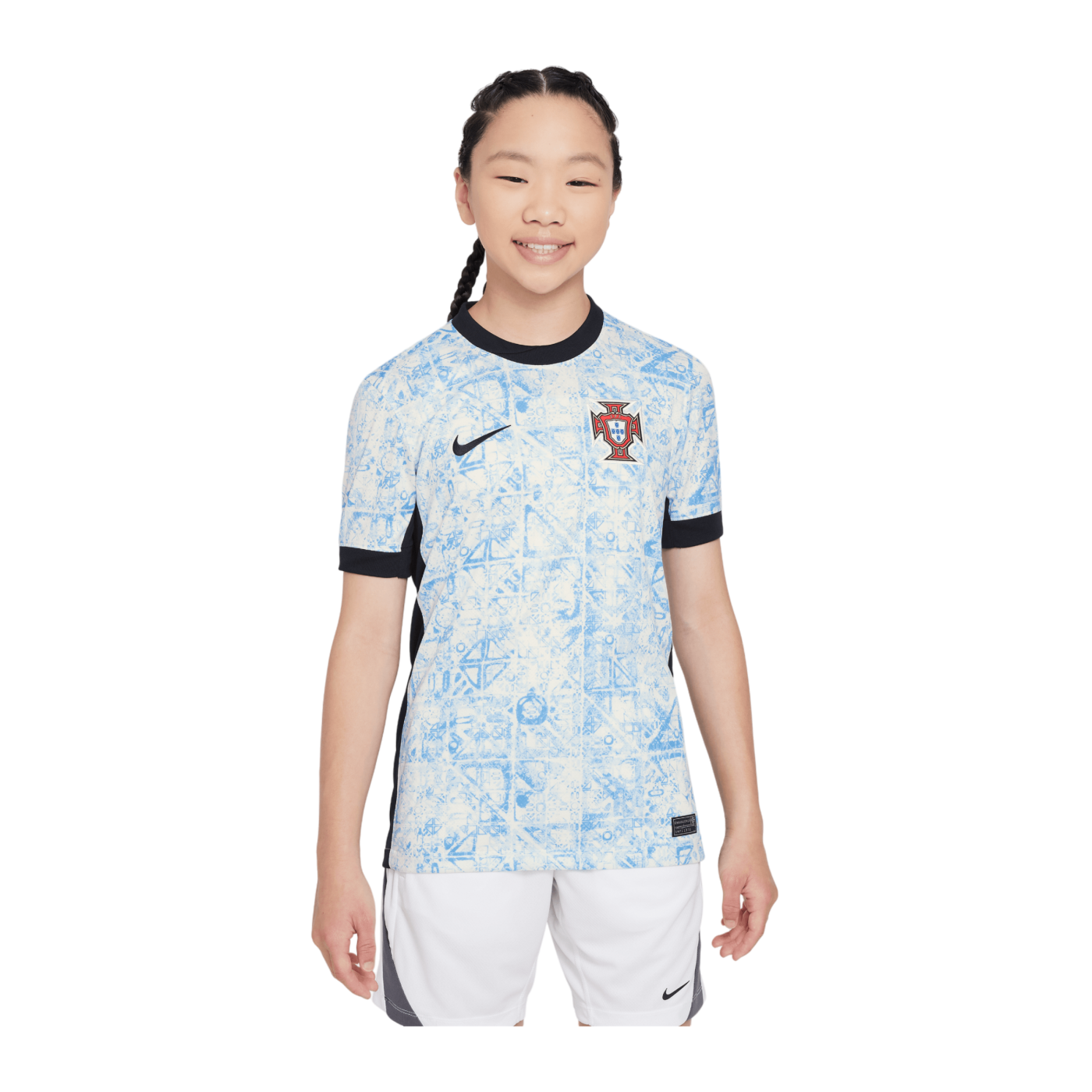Nike Portugal Trikot Away EM 2024 Kids Weiss F133
