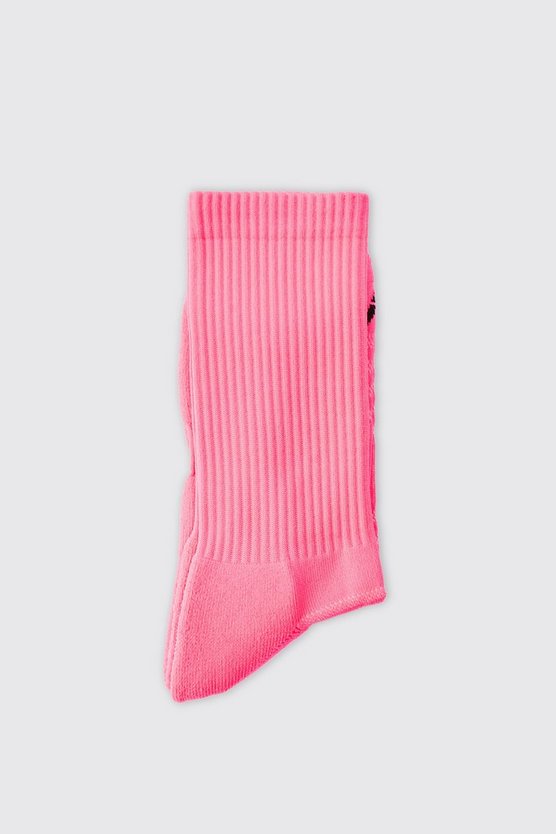 Man Active Neon Crew Socken