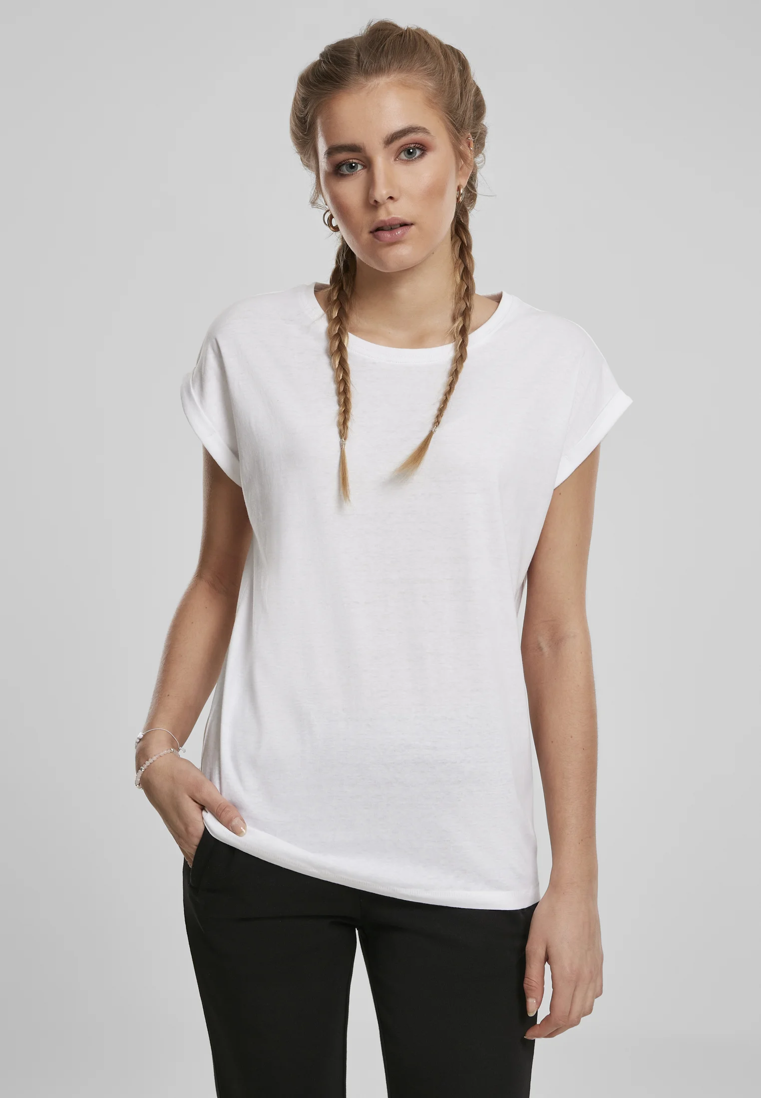 Urban Classics PAQUETE DE 2 CON HOMBROS EXTENDIDOS - Camiseta básica