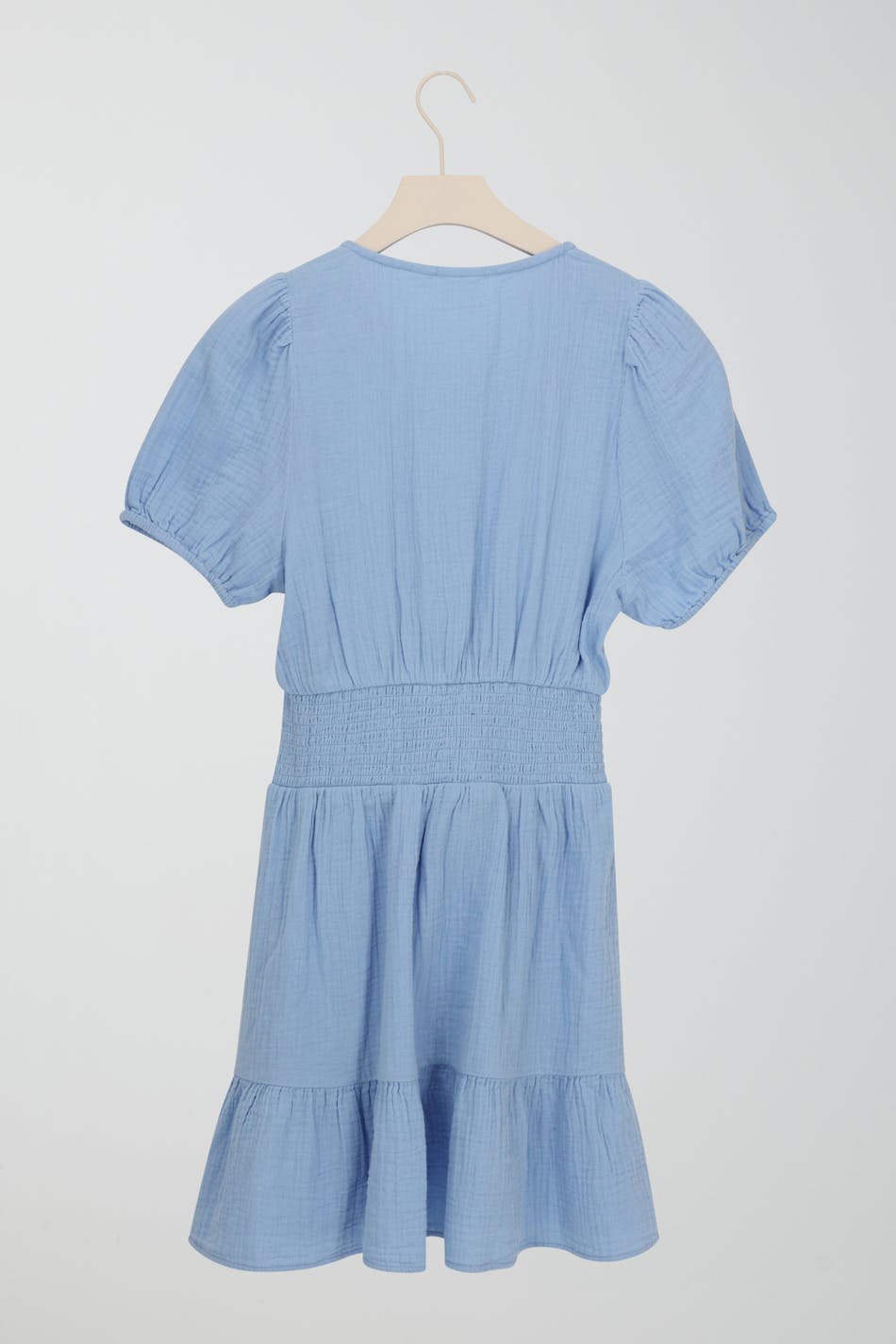 Y gauze frill dress