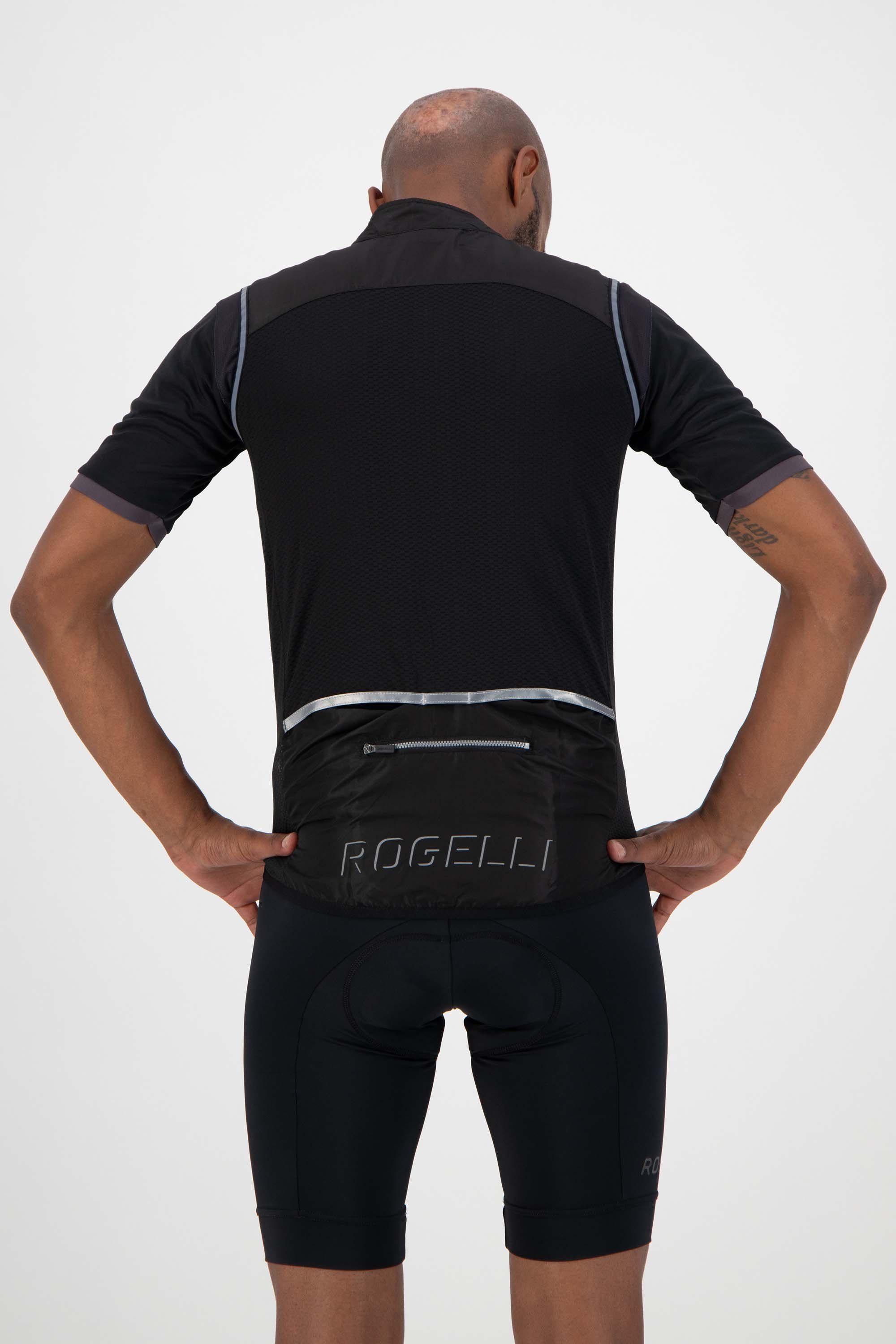 Rogelli Core Black Herren Fahrradweste