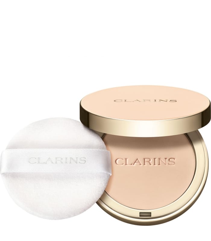 Clarins-EVER MATTE COMPACT POWDER-Poudre compacte matifiante infusée au lait de pêcher