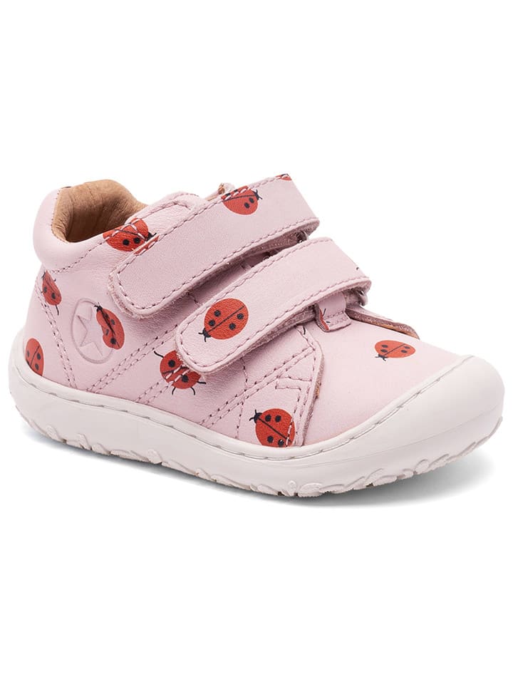 bisgaard Leder-Lauflernschuhe in Rosa günstig kaufen