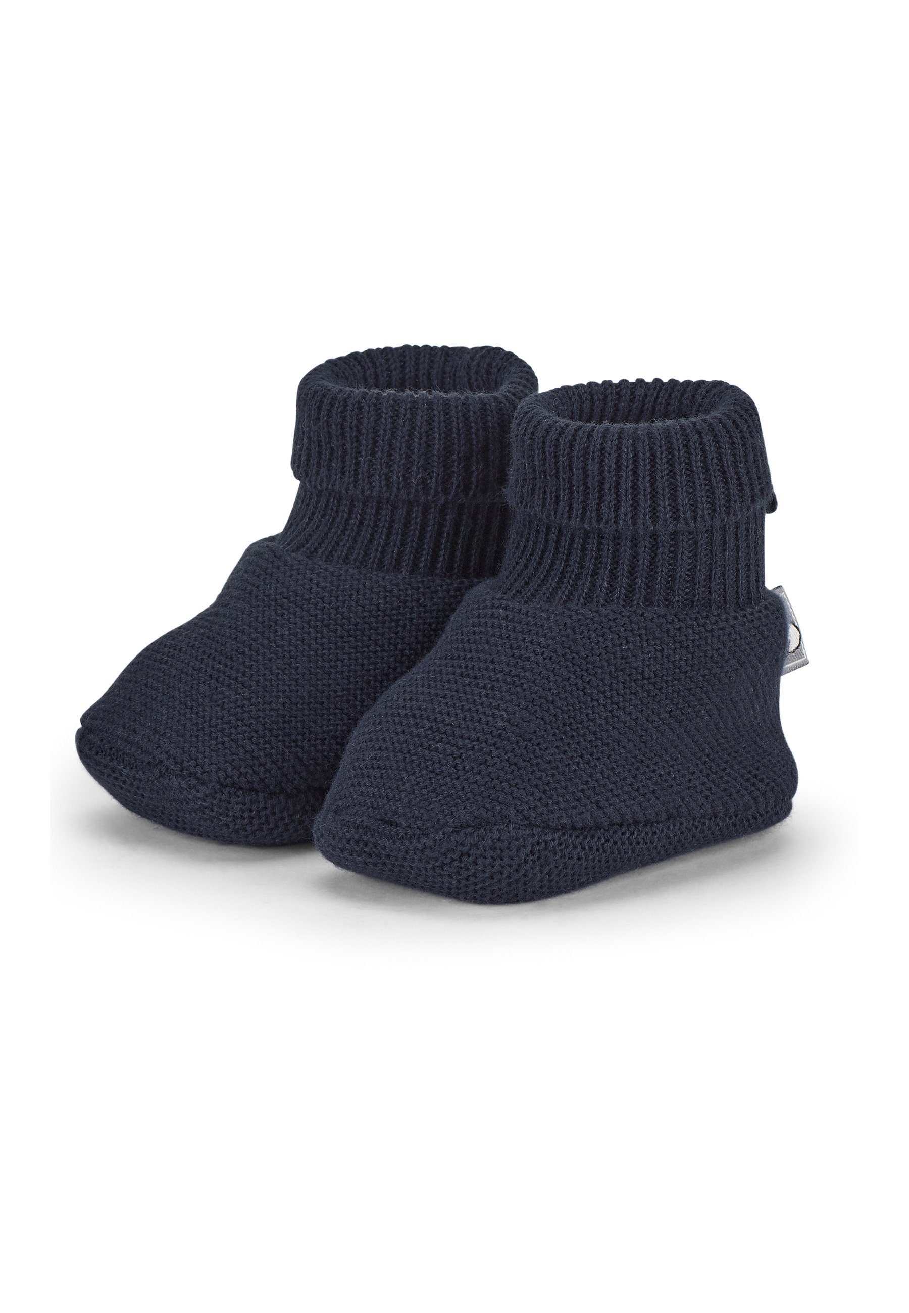 Sterntaler® GOTS Strick-Schuh Outdoorschuh (1-tlg) Baby Strickschuhe 100% Bio-Baumwolle mit Bündchen - Nachhaltiger Strickschuh Baby-Schuh für Mädchen und Jungen - Süße Babyschuhe - Stoffschuhe ideal für den Winter