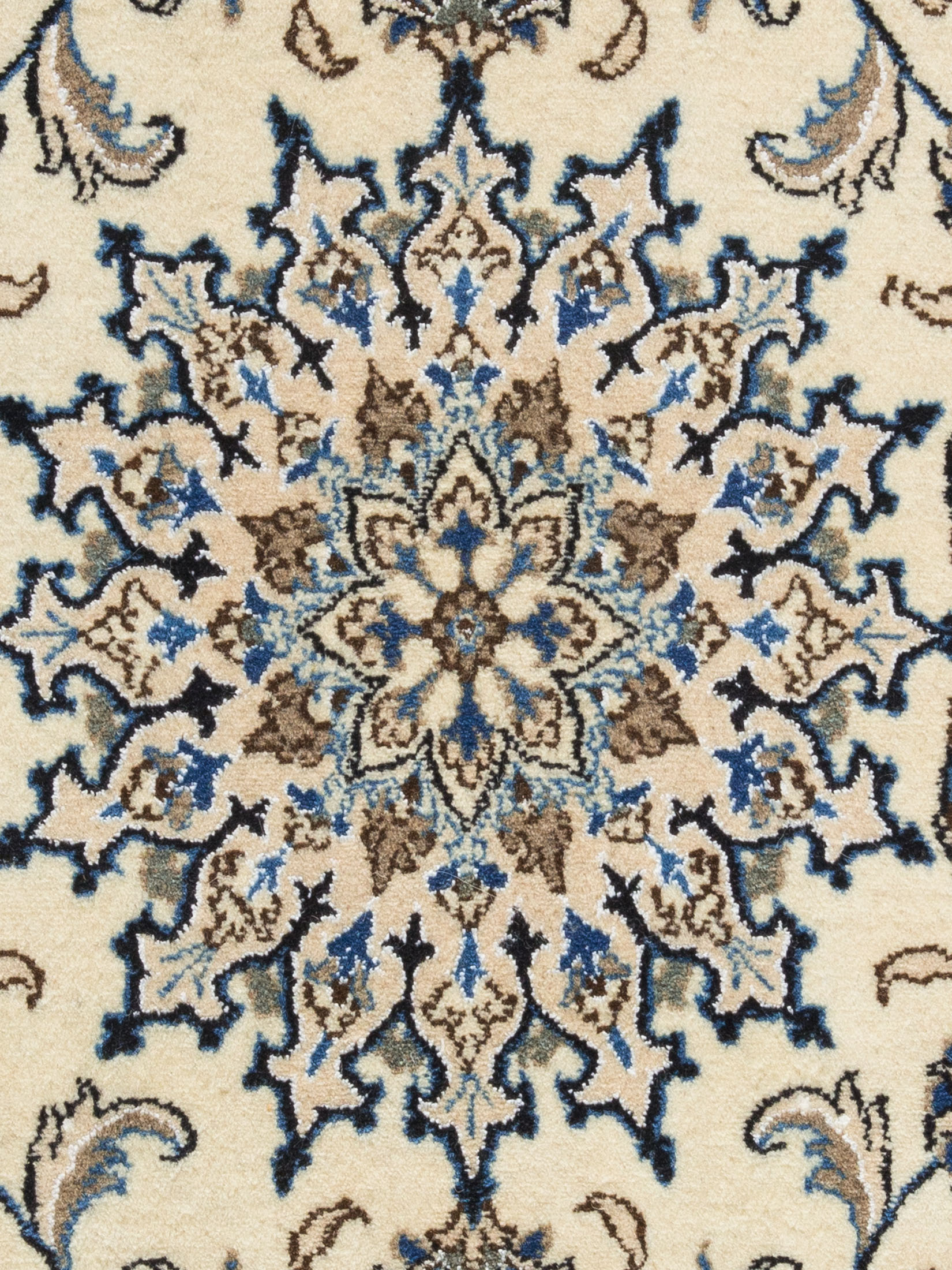 Kaschmar Nain 12 Lah ca. 115 x 205 cm, Unikat / Einzelstück