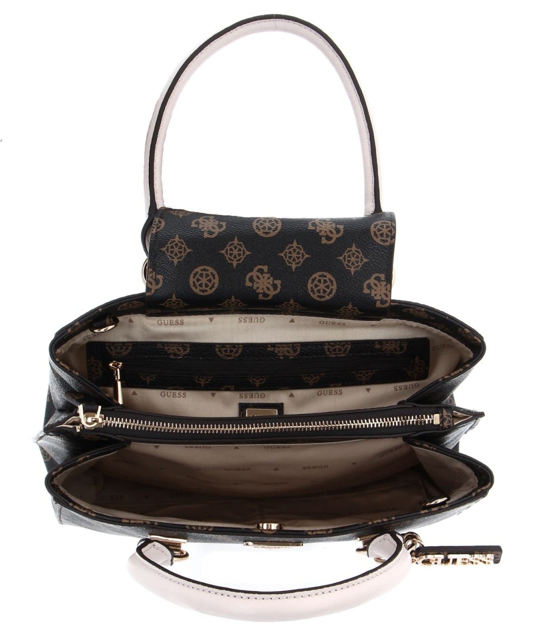 GUESS Handtaschen braun NOELLE GIRLFRIEND SATCHEL