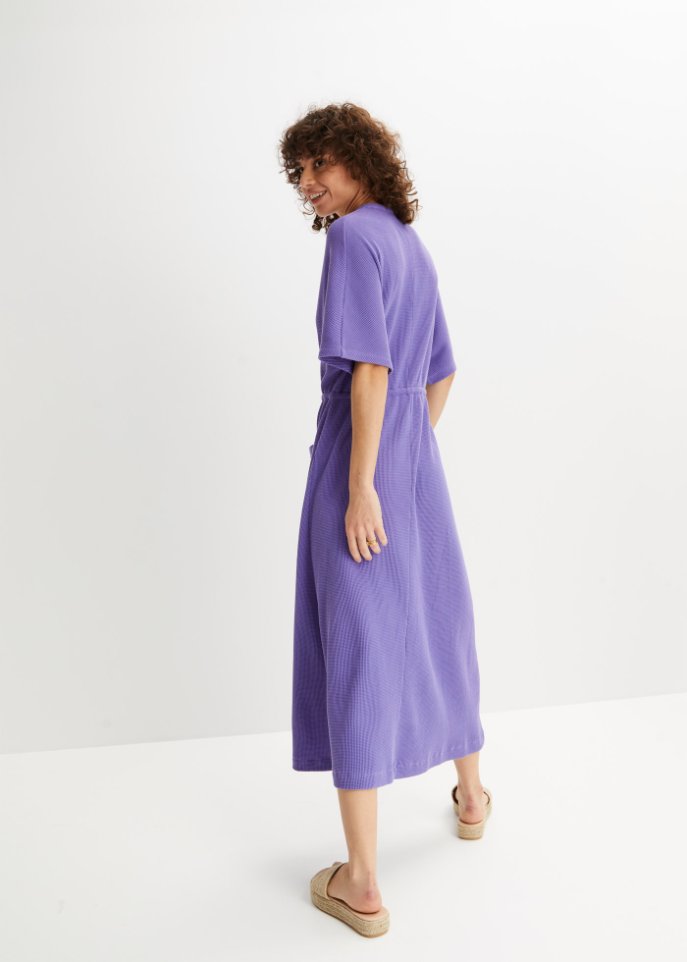 Midikleid mit aufgesetzten Taschen