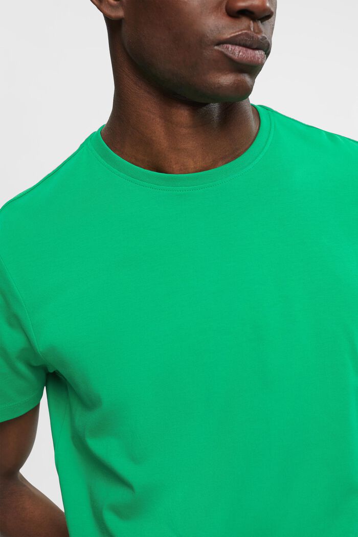 Pima-Baumwoll-T-Shirt im Slim Fit