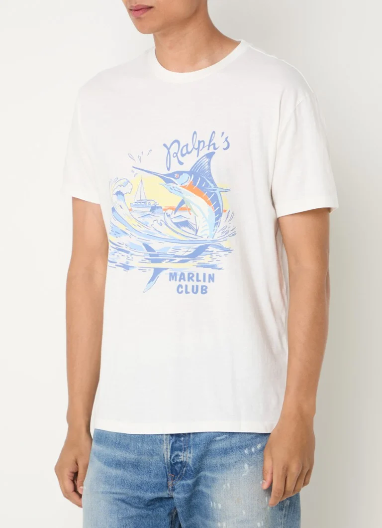 Tricou Ralph Lauren cu logo imprimat