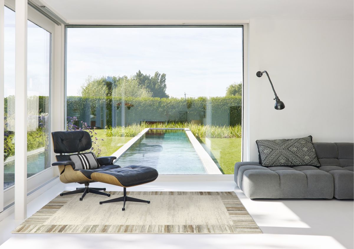 Webteppich Exellenza Creme-Beige-Braun 80 x 150 cm