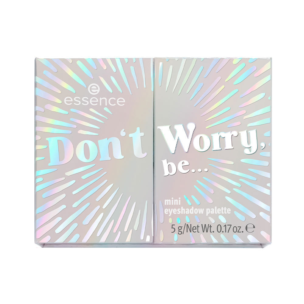 Essence Don't Worry, Be Minipaleta De Sombras De Ojos #multi-color Fard à  paupiéres