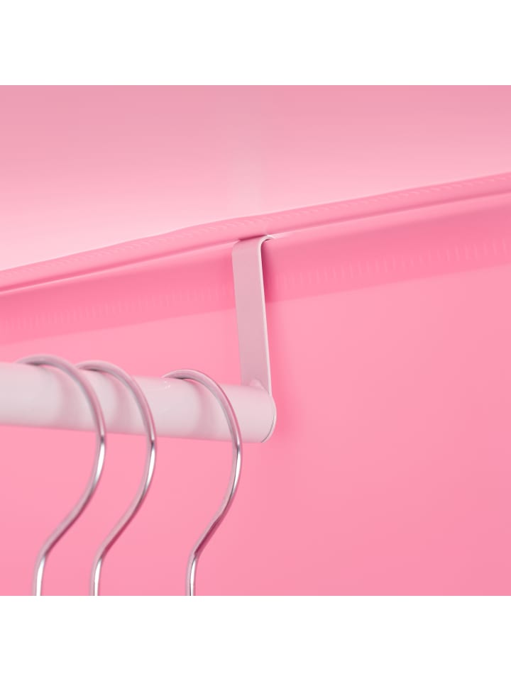 relaxdays Steckregal Kinderzimmer in Rosa - (B)110,5 x (H)145 x (T)46,5 cm günstig kaufen onesize