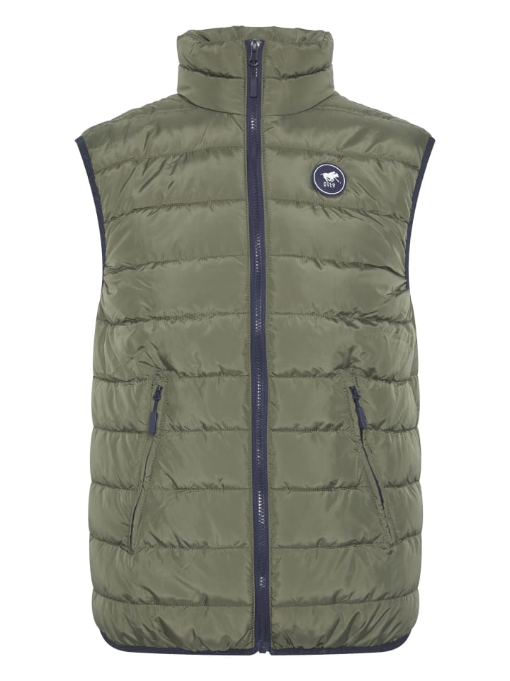 Polo Sylt Steppweste in Grün günstig kaufen