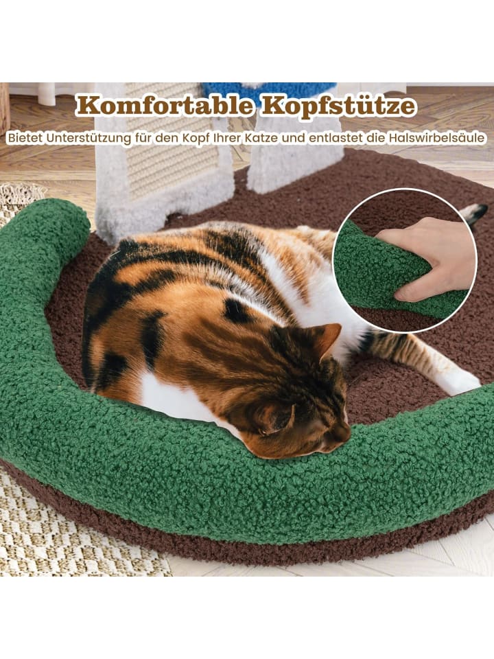 COSTWAY Kratzbaum in Pilzoptik in Bunt günstig kaufen onesize