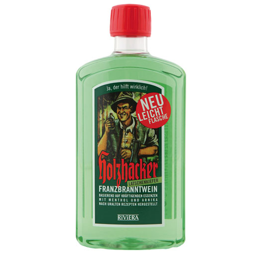 RIVIERA Holzhacker Latschenkiefer-Franzbranntwein  500 ml  Franzbranntwein