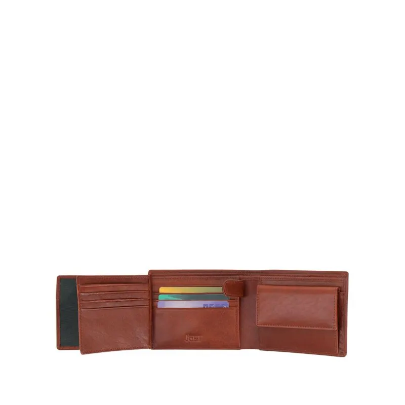 Jost MALMÖ Portemonnaie Querformat - cognac