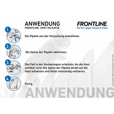 Frontline® Spot on Katze