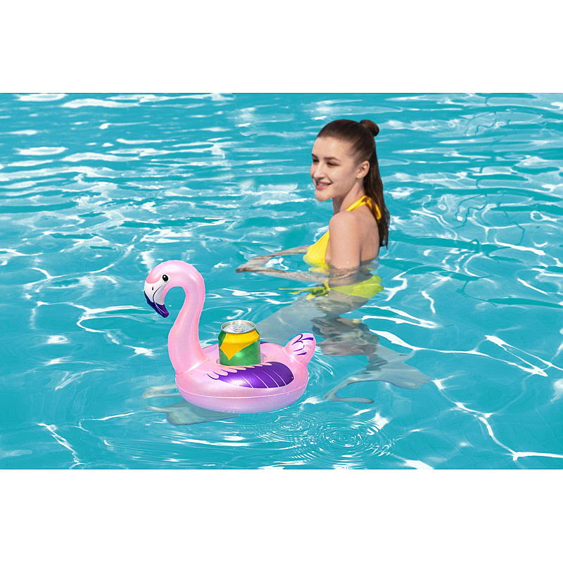 Bestway Drikkeholder Flamingo/påfugl