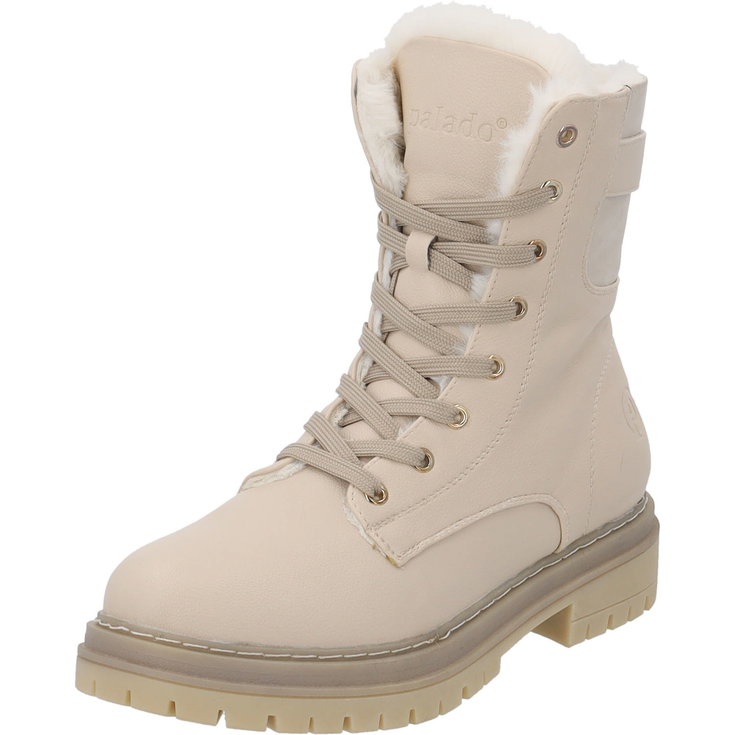 Palado Patmo, Schnürstiefeletten, Damen, Beige