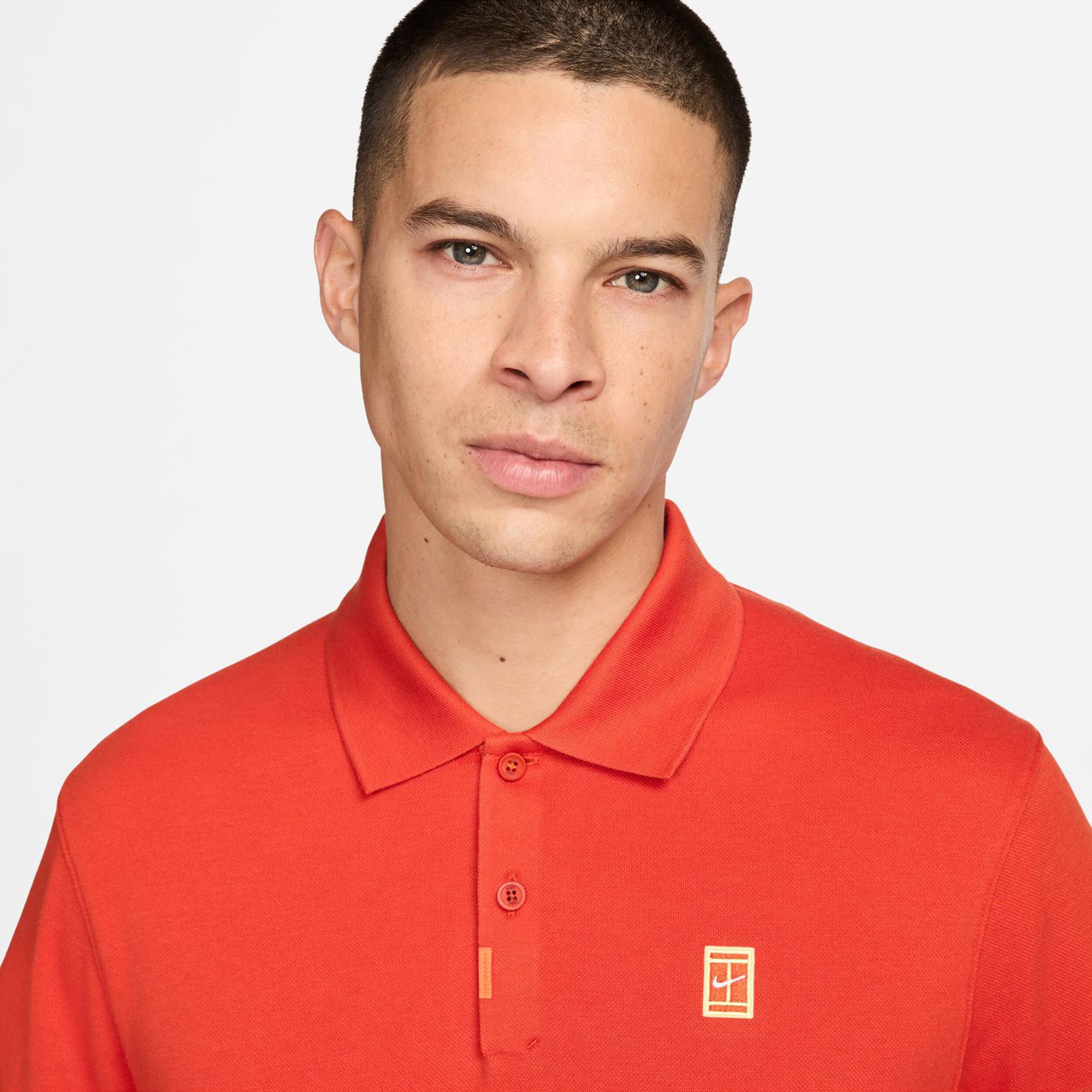 Dri-Fit Heritage Slim Polo Herren - Orange