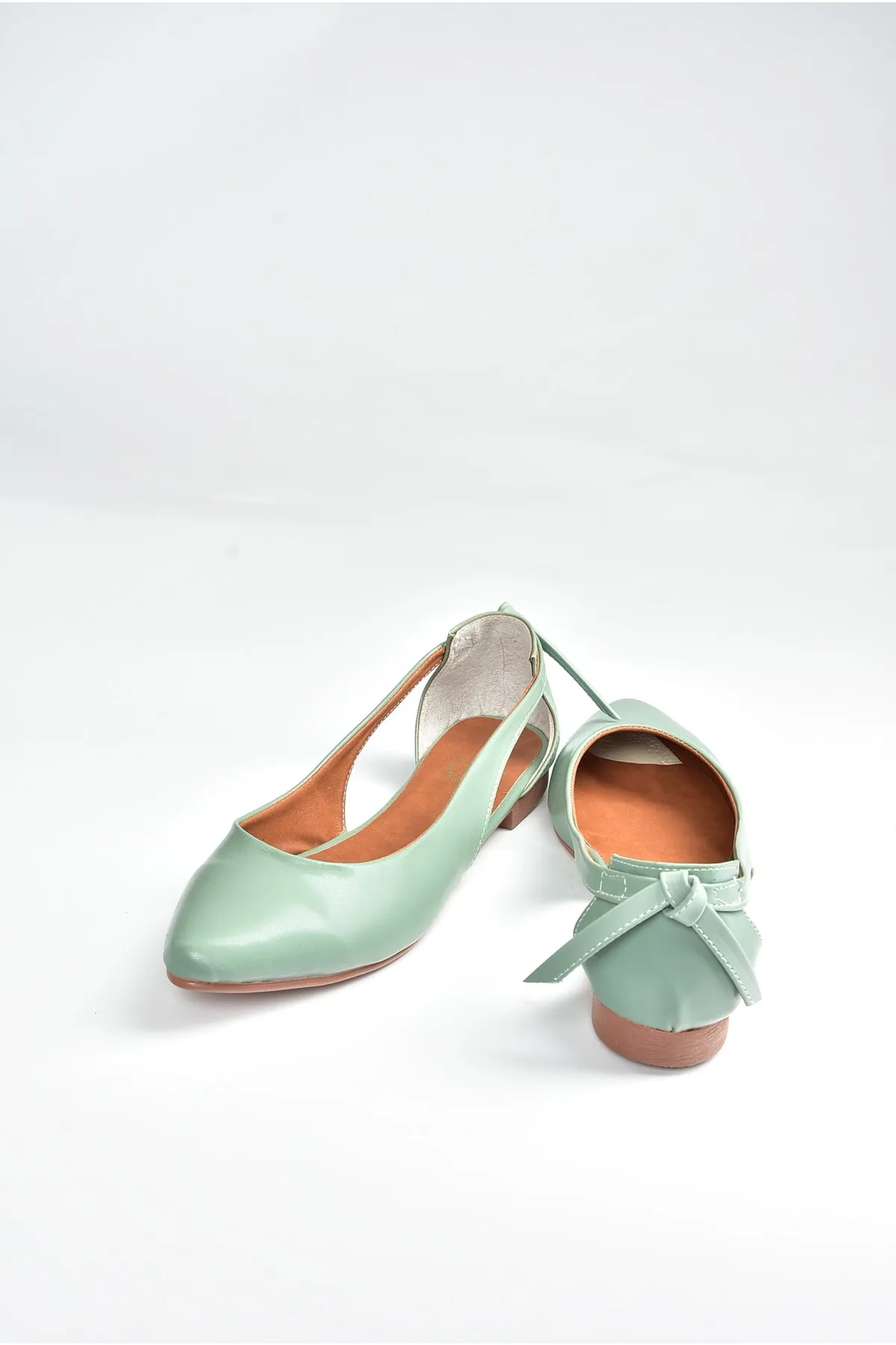 Fox Shoes  Grüne Damen Ballerina Ballerina H726324009