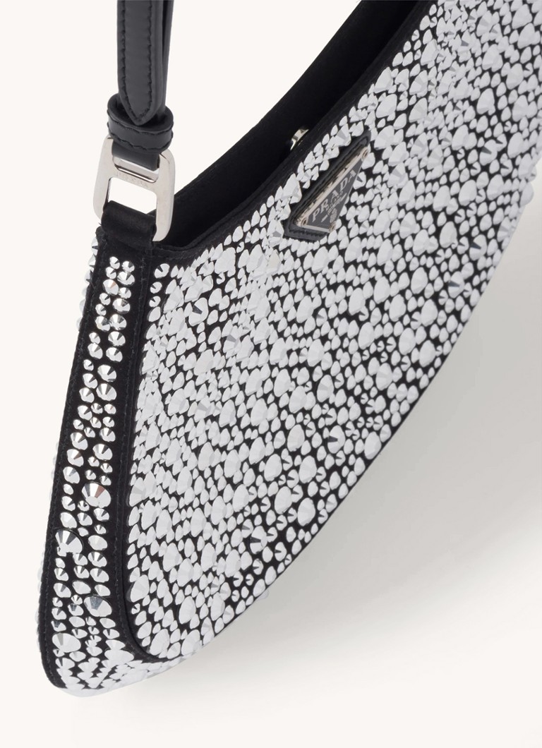 Prada Cleo satiini olkalaukku