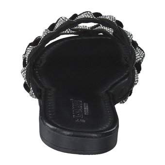 Leone Pantolette in schwarz