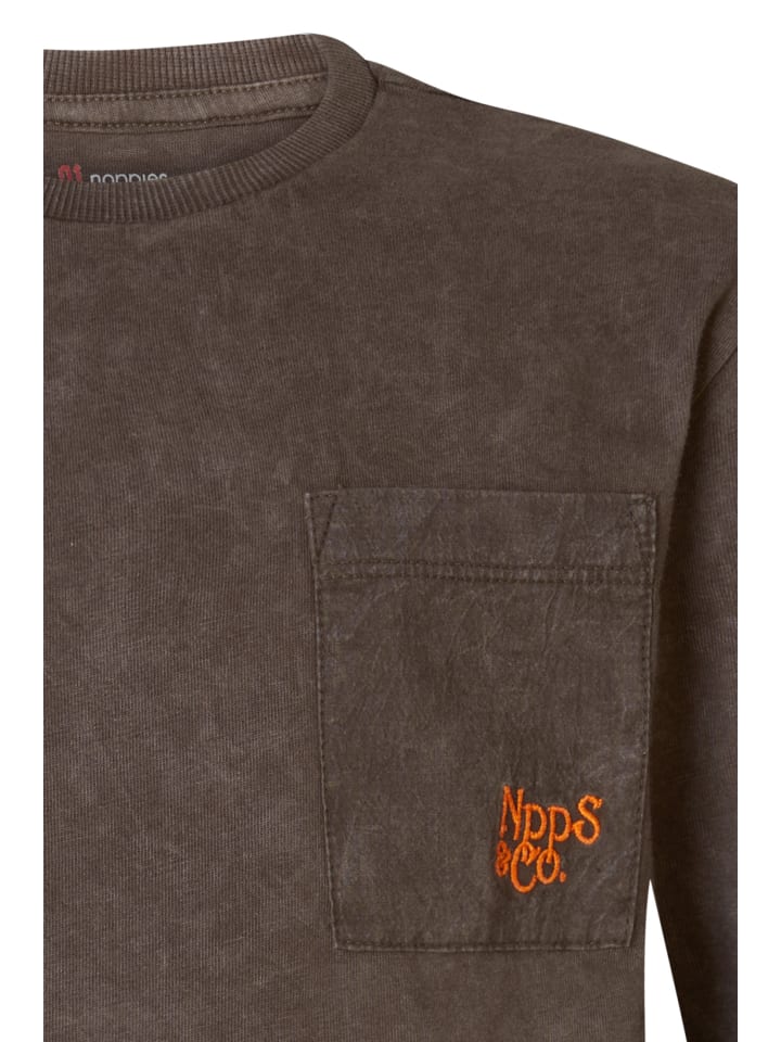 Noppies Langarmshirt Hailin in Turkish Coffee günstig kaufen