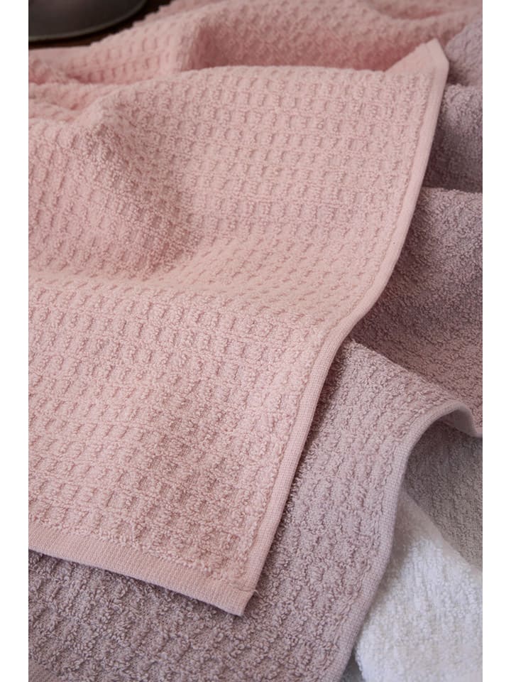 Violeta Home 6er-Set: Geschirrtücher in Rosa/ Weiß/ Lila - (L)66 x (B)40 cm günstig kaufen onesize