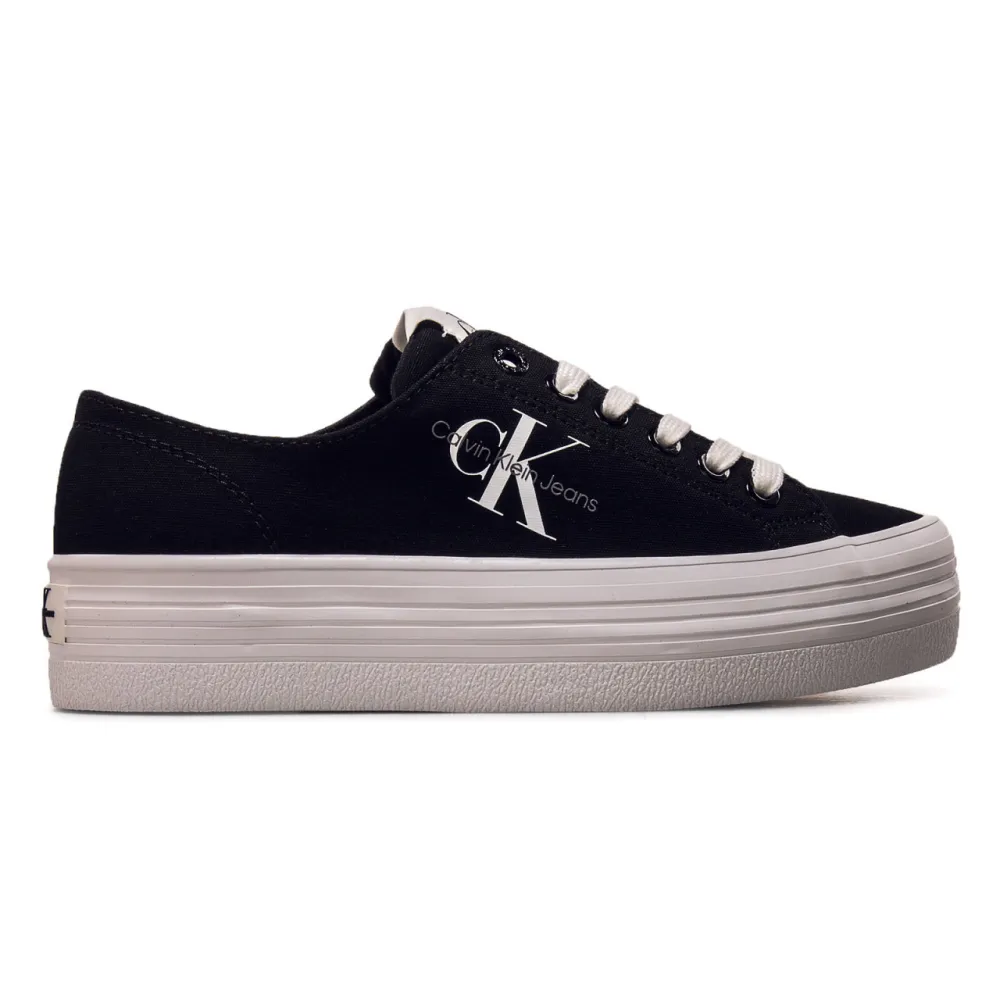Calvin Klein Flatform YW0YW01030-BDS / schwarz