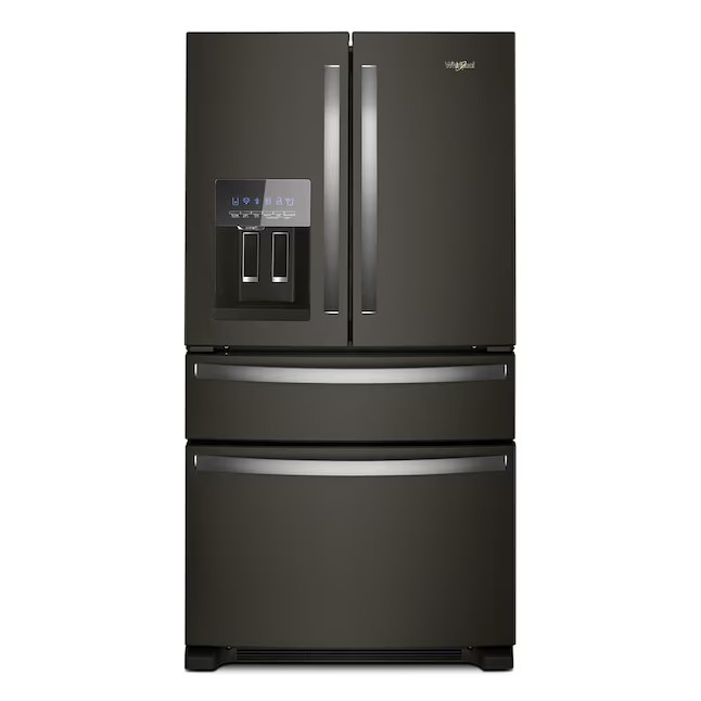 Whirlpool 24.5-cu ft 4-Door French Door Refrigerator with Ice Maker (Fingerprint Resistant Stainless Steel) ENERGY STAR