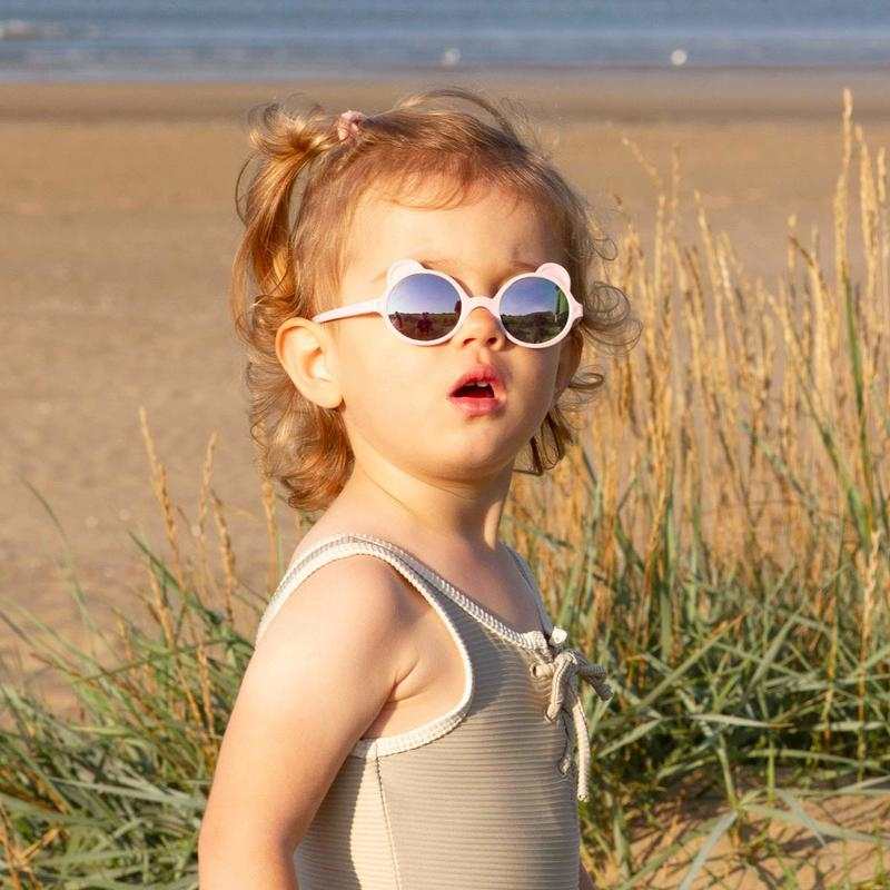 Lunettes de soleil 1-2 ans Ourson rose Ki et La