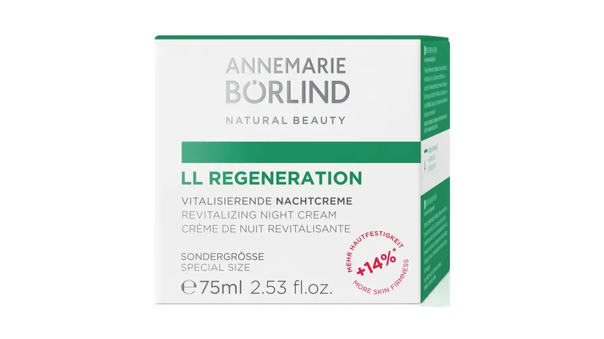 ANNEMARIE BÖRLIND LL REGENERATION Vitalisierende Nachtcreme 75 ml