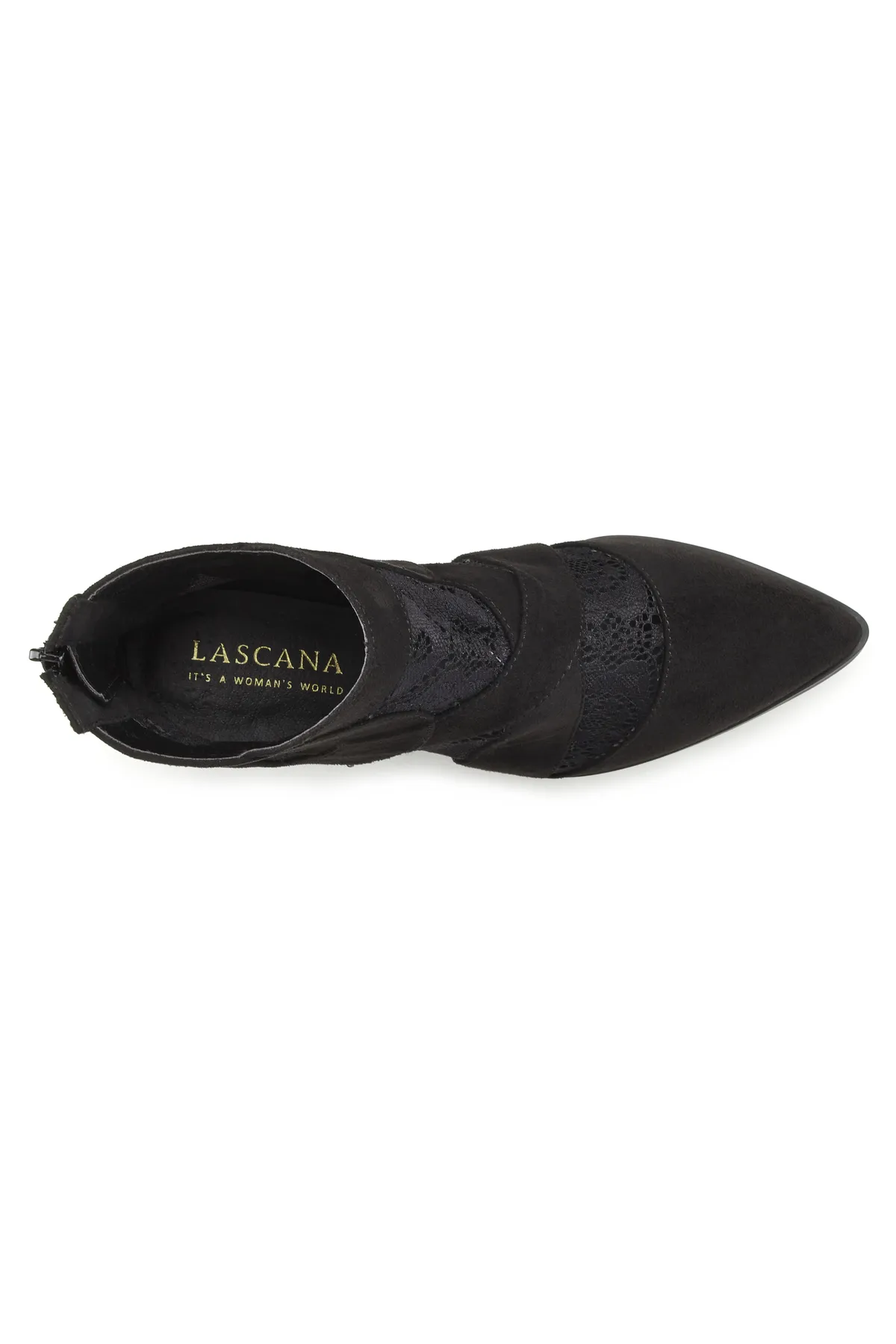 LASCANA  Stiefelette - Schwarz - Blockabsatz