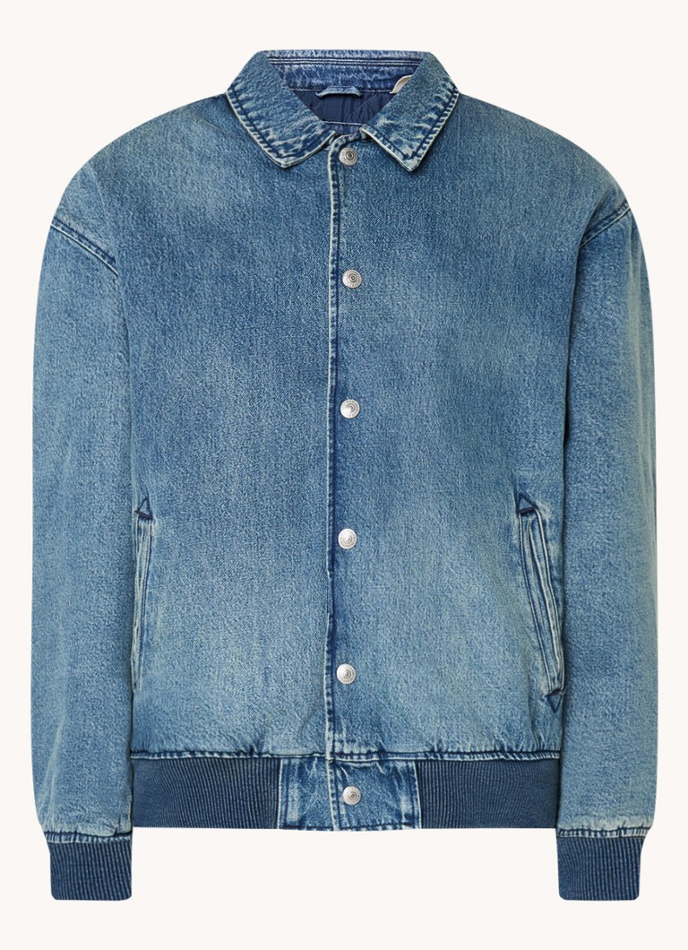 Jachetă bomber din denim Levi's cu buzunare laterale