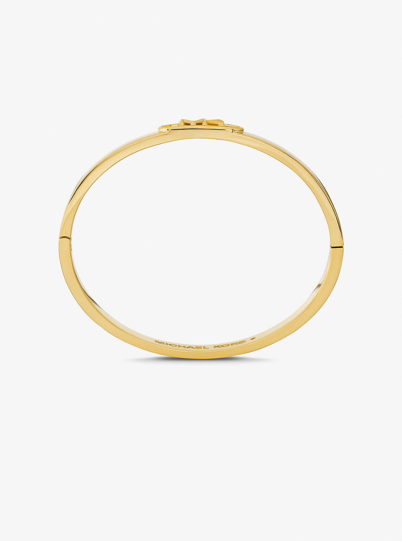 Armring med edelmetallbelagt messing og empirelogo - GULL
