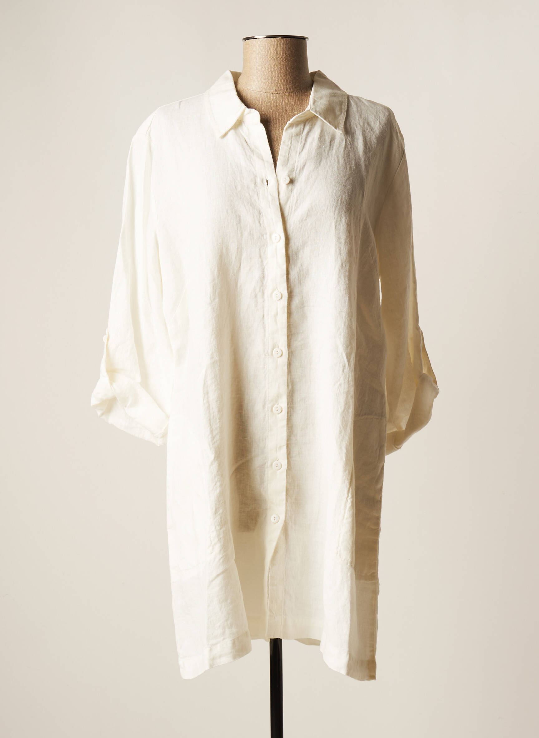 Dolcezza Tuniquemanchelongue Femme couleur beige