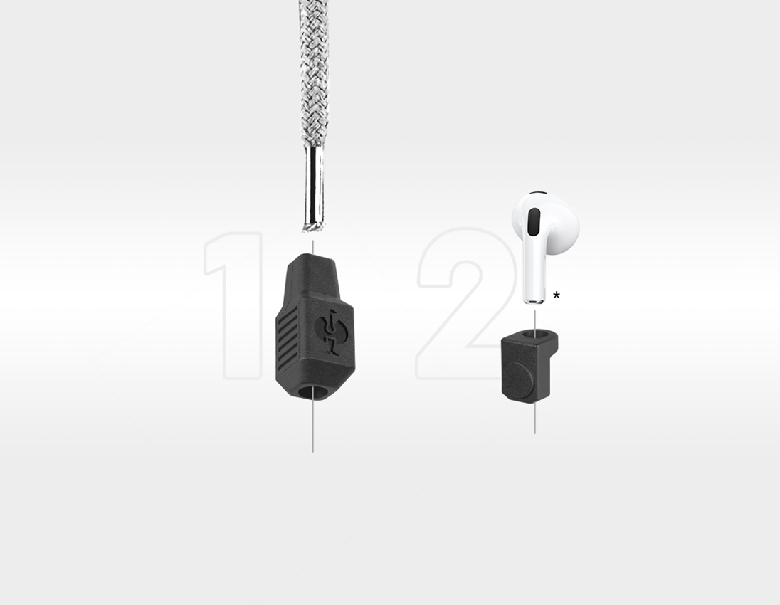 e.s. ear pod holder