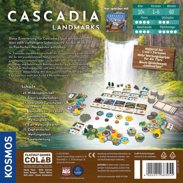 Cascadia - Landmarks (deutsch) (Erw.)